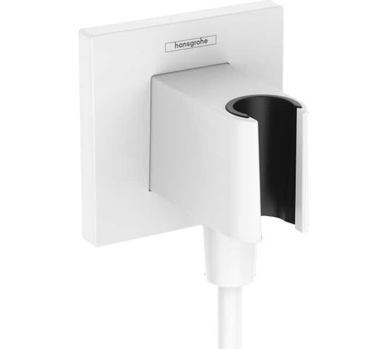 Шланговое подсоединение Hansgrohe Fixfit e матовый белый 26889700 00000125187 1