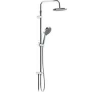 Душевая система Damixa Apollo верхний душ 235 мм, ручной душ 3 ф-ции, 125x215 мм, штанга 1050-1450 мм, хром 947000000