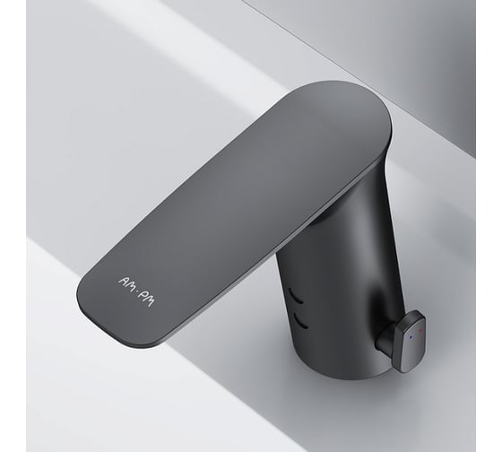 Смеситель для умывальника AM.PM Inspire V2.0 сенсорный, черный F50A02322