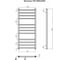 Полотенцесушитель водяной Ватикан П12 500x1200 Terminus 4670078543981 3