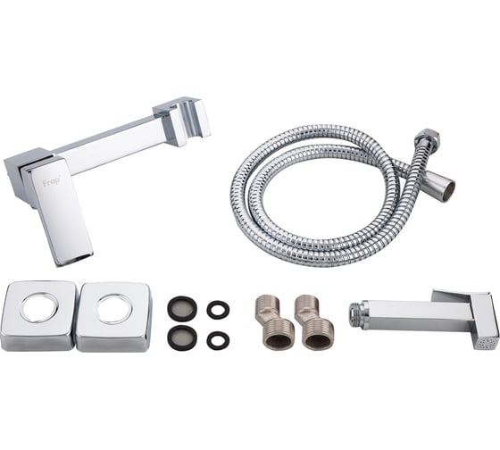 Смеситель с гигиенической лейкой Frap f7504 хром 545184