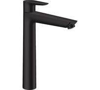 Смеситель для раковины Hansgrohe Talis e 240 без донного клапана, матовый черный 71717670 00000081572