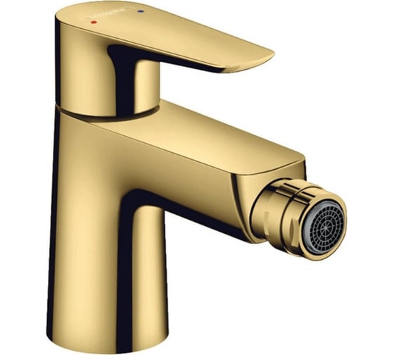 Смеситель для биде Hansgrohe Talis e полир. золото 71720990 00000073796