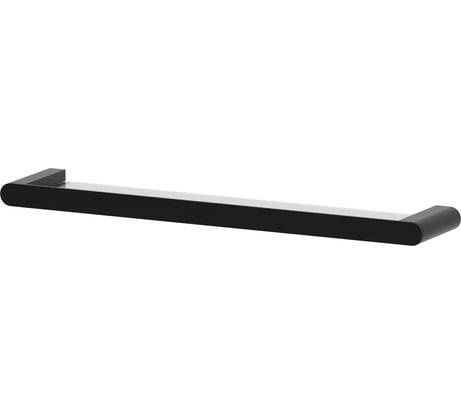 Полка с держателем Artwelle 60 см матовое стекло, черный 7727