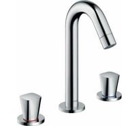 Смеситель для раковины Hansgrohe Logis на 3 отверстия 71133000 00000043614