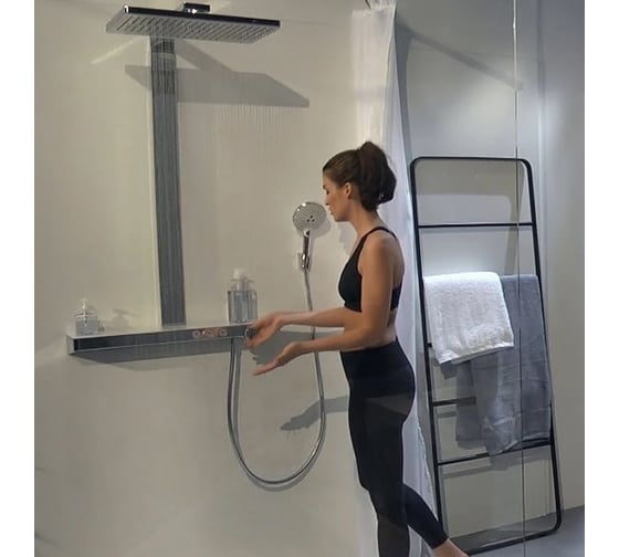 Душевая система Hansgrohe Rainmaker select 460 2jet белый/хром 27109400 00000044031