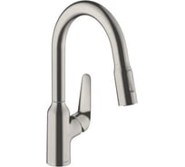 Смеситель для кухни Hansgrohe M42 focus сталь 71801800 00000073262