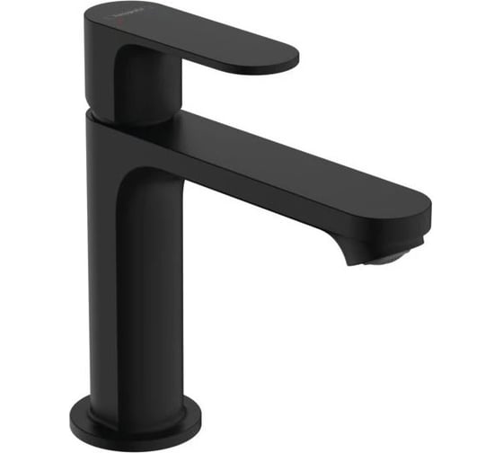 Смеситель для раковины Hansgrohe Rebris e 110, матовый черный 72517670 00000122439