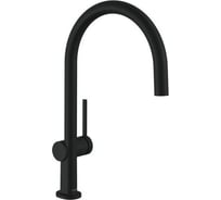 Смеситель для кухни Hansgrohe M54 talis 220 матовый черный 72804670 00000089541