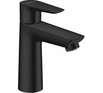 Смеситель для раковины Hansgrohe Talis e 110 без донного клапана, матовый черный 71712670 00000082198