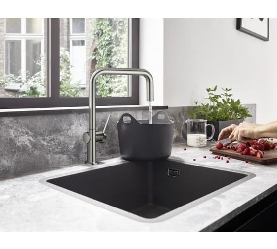 Смеситель для кухни Hansgrohe M54 talis u 220 сталь 72806800 00000089350