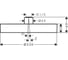 Верхний душ Hansgrohe Rainfinity 250 1jet 26228000 00000075475 2