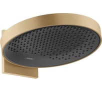 Верхний душ Hansgrohe Rainfinity 360 1jet, с настенным держателем, шлиф.бронза 26230140 00000089724