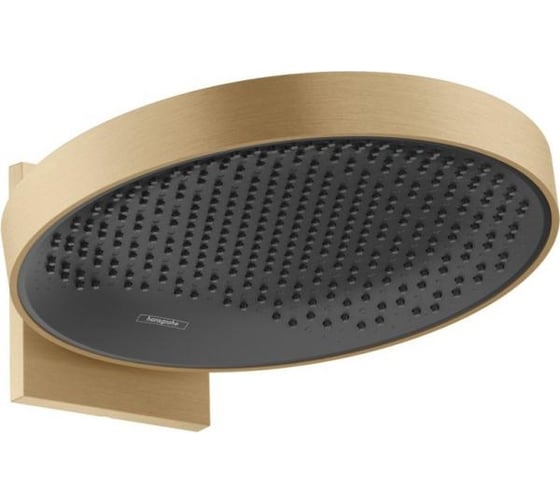 Верхний душ Hansgrohe Rainfinity 360 1jet, с настенным держателем, шлиф.бронза 26230140 00000089724 1