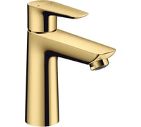 Смеситель для раковины Hansgrohe Talis e 110 без донного клапана, полир.золото 71712990 00000080150