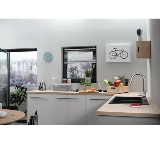 Смеситель для кухни Hansgrohe Focus m42 с вытяжным изливом 71800000 00000075539