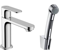 Смеситель для раковины Hansgrohe Rebris e 110 с гигиеническим душем 72215000 00000122449