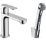 Смеситель для раковины Hansgrohe Rebris e 110 с гигиеническим душем 72215000 00000122449 1