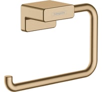 Бумагодержатель без крышки Hansgrohe Addstoris шлифованная бронза 41771140 00000092072