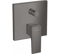 Смеситель для ванны (внешняя часть) Hansgrohe Metropol шлиф.черный хром 32545340 00000087071