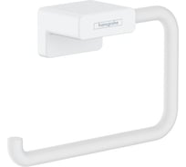 Бумагодержатель без крышки Hansgrohe Addstoris матовый белый 41771700 00000092075