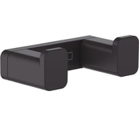 Двойной крючок Hansgrohe Addstoris матовый черный 41755670 00000092006