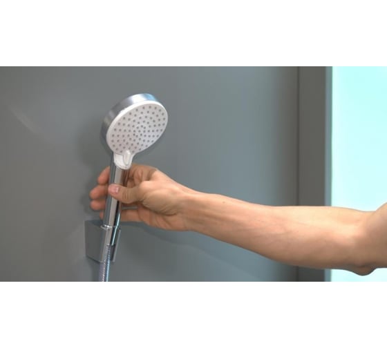 Набор Hansgrohe crometta vario, 1,25 м белый/хром 26691400 00000050719