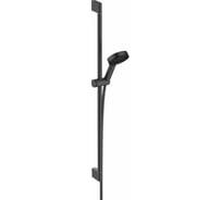 Душевой гарнитур Hansgrohe Pulsify relaxation 105 3jet, 90 см, матовый черный 24170670 00000091267