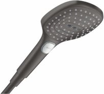 Ручной душ Hansgrohe Raindance select e120 3jet шлиф. черный хром 26520340 00000072010