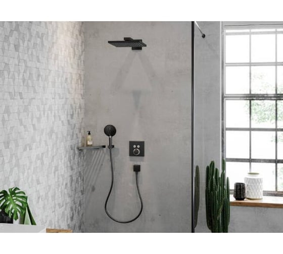 Ручной душ Hansgrohe Raindance select s 120 3jet матовый черный 26530670 00000082216