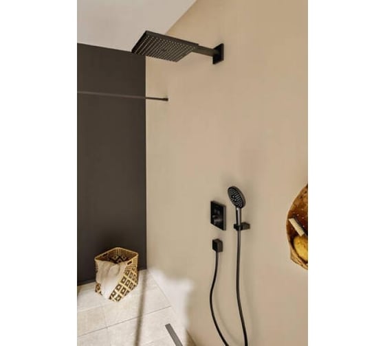 Ручной душ Hansgrohe Raindance select s 120 3jet матовый черный 26530670 00000082216