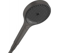 Ручной душ Hansgrohe Rainfinity 130 3jet шлиф.черный хром 26864340 00000085918