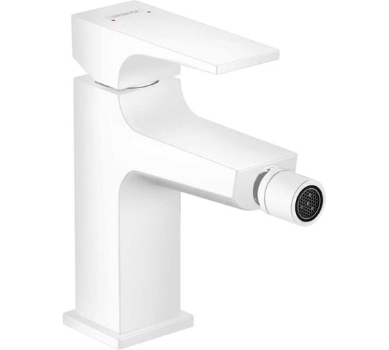 Смеситель для биде Hansgrohe Metropol матовый белый 32520700 00000071079