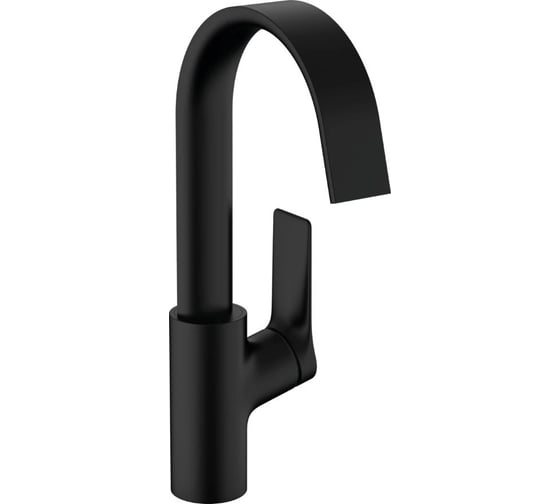 Смеситель для раковины Hansgrohe Vivenis 210 push open матовый черный 75030670 00000091255 1