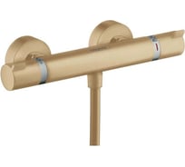 Термостатический смеситель для душа Hansgrohe Ecostat comfort шлифованная бронза 13116140 00000080761