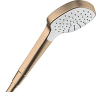 Ручной душ Hansgrohe Croma select e 1jet шлифованная бронза 26814140 00000092234