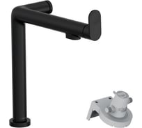 Смеситель для кухни Hansgrohe Aqittura m91 240 1j с подключением к фильтру питьевой воды, матовый черный 76804670 00000126685