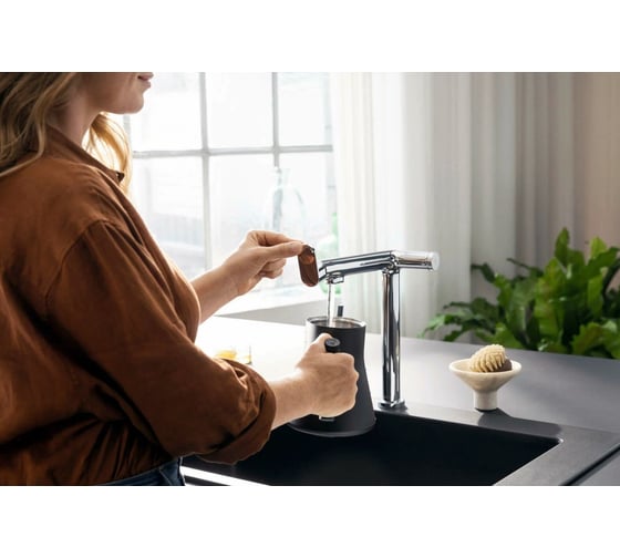Смеситель для кухни Hansgrohe Aqittura m91 240 1j с подключением к фильтру питьевой воды 76804000 00000126673