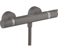Термостатический смеситель для душа Hansgrohe Ecostat comfort матовый черный 13116670 00000072013