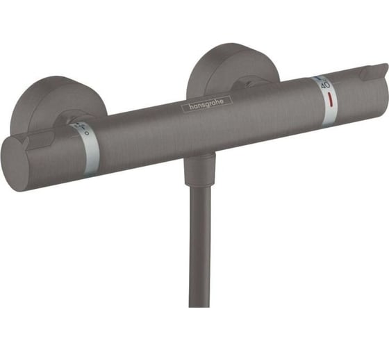 Термостатический смеситель для душа Hansgrohe Ecostat comfort матовый черный 13116670 00000072013