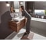 Внешняя часть настенного смесителя для раковины Hansgrohe Vivenis на 2 отверстия 75050700 00000094163 2