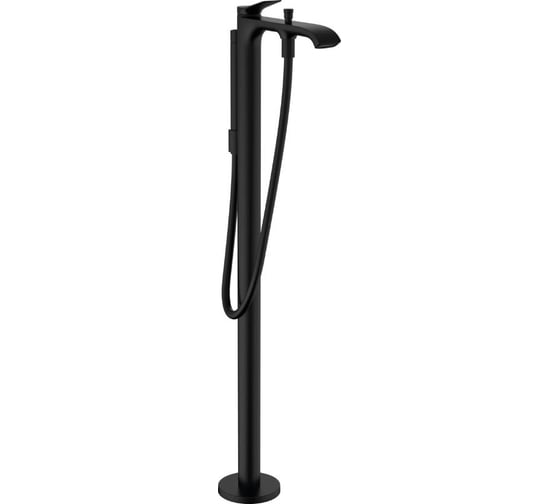 Напольный смеситель для ванны Hansgrohe Vivenis матовый черный 75445670 00000094187