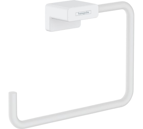 Полотенцедержатель Hansgrohe Addstoris кольцо матовый белый 41754700 00000092232 1