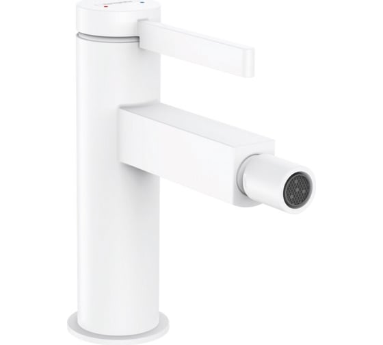 Смеситель для биде Hansgrohe Finoris белый матовый 76200700 00000094573