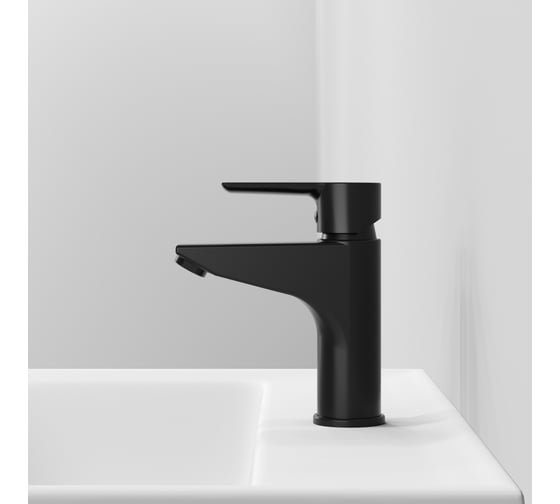 Смеситель для раковины LAPARET alamera черный матовый black N2015929LPT