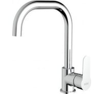 Смеситель для кухни LAPARET simona с длинным, поворотным изливом, цвет хром, гарантия производителя 5 лет N3064102LPT