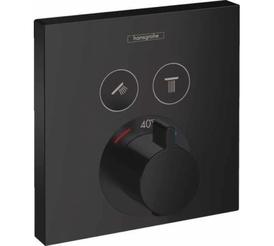 Внешняя часть термостатического смесителя для душа Hansgrohe Select 15763670 00000071254