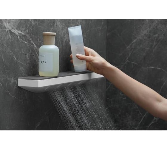 Боковой душ Hansgrohe Rainfinity 500 1jet, с полкой 26243000 00000073118