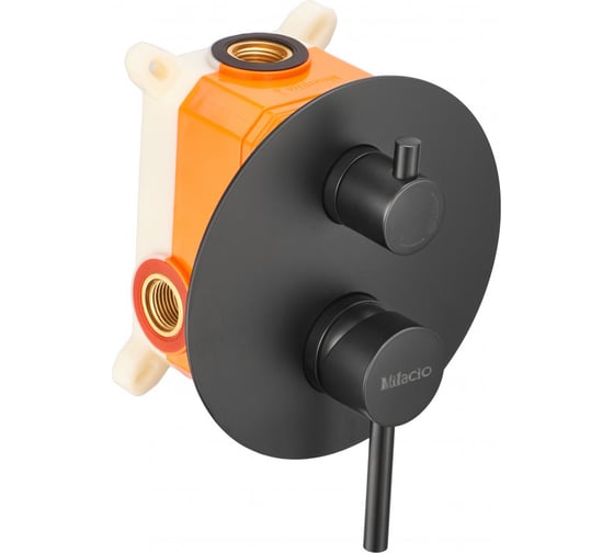 Система для душа MILACIO Ultra 150 чёрный матовый MCU.150.MB
