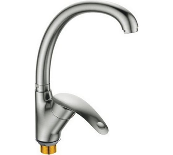 Смеситель для кухни Haiba 40к hb4221-5 боковая, б/отв, сатин 539767